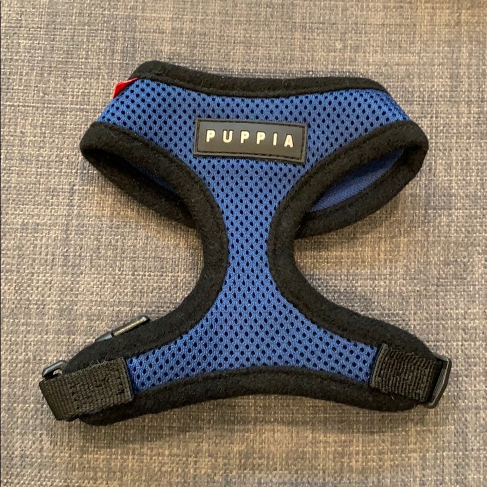 Puppia Soft Harness Navy Size XS NWOT
